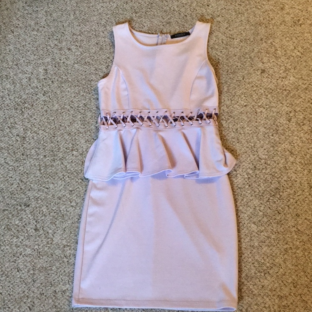 Peplum dress